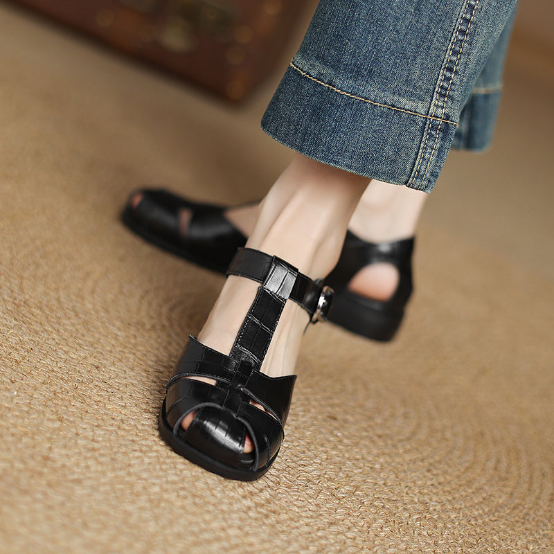 HG252-Elina Leather Works-Women's Genuine Leather Shoes