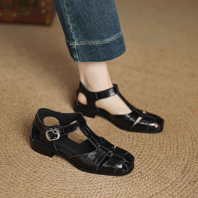HG252-Elina Leather Works-Women's Genuine Leather Shoes