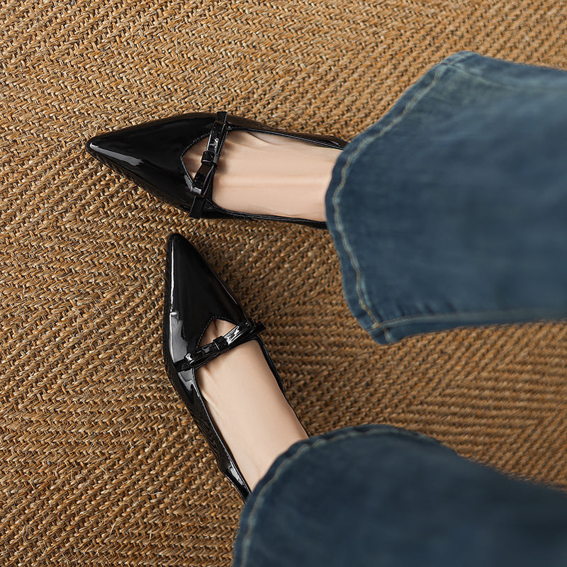 HG236-Elina Leather Works-Women's Genuine Leather Shoes