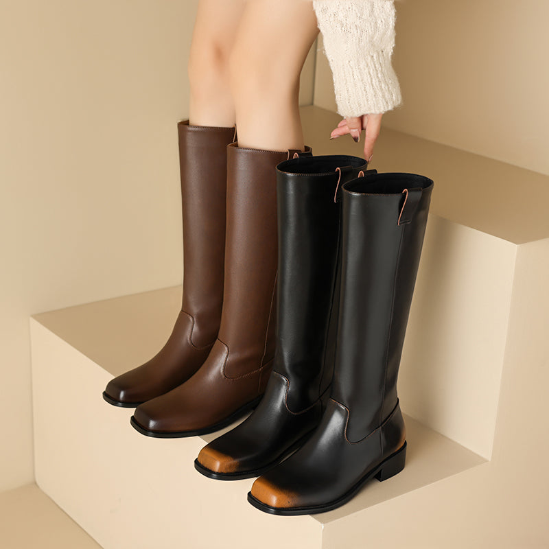 HG179-Elina Leather Works-Women's Genuine Leather Shoes