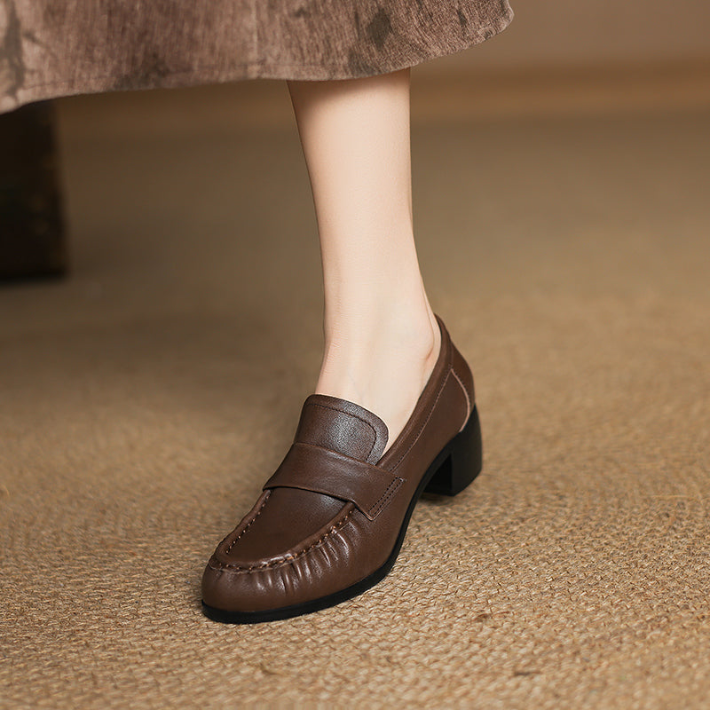 HG235-Elina Leather Works-Women's Genuine Leather Shoes
