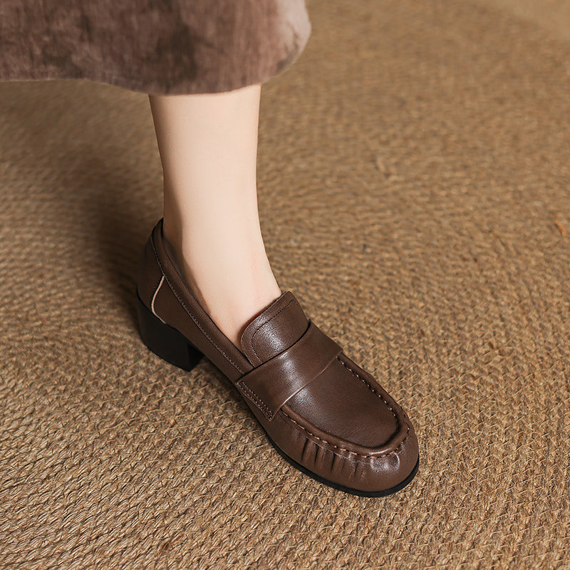 HG235-Elina Leather Works-Women's Genuine Leather Shoes
