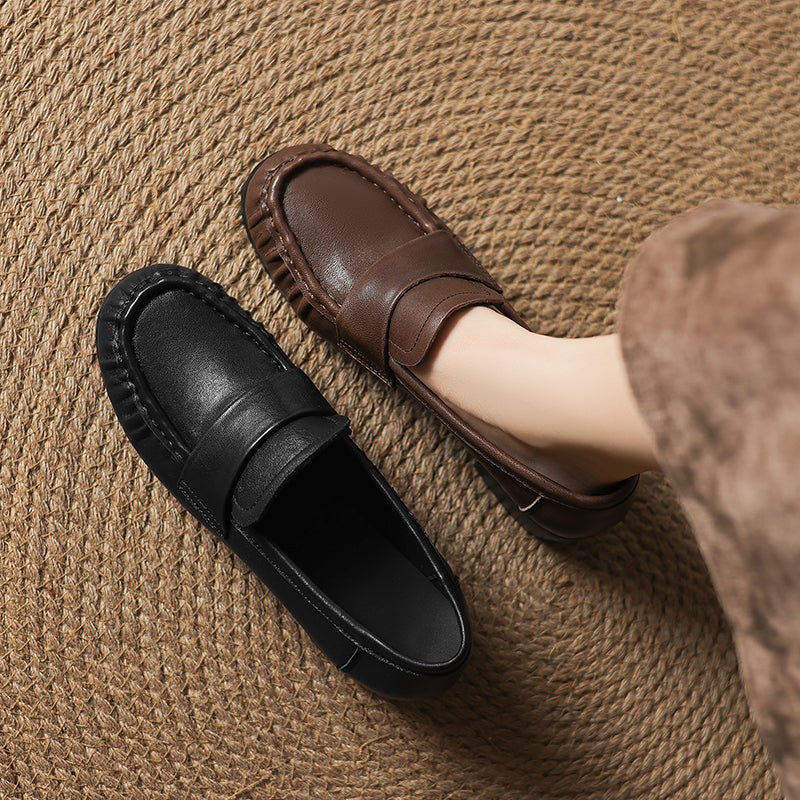 HG235-Elina Leather Works-Women's Genuine Leather Shoes