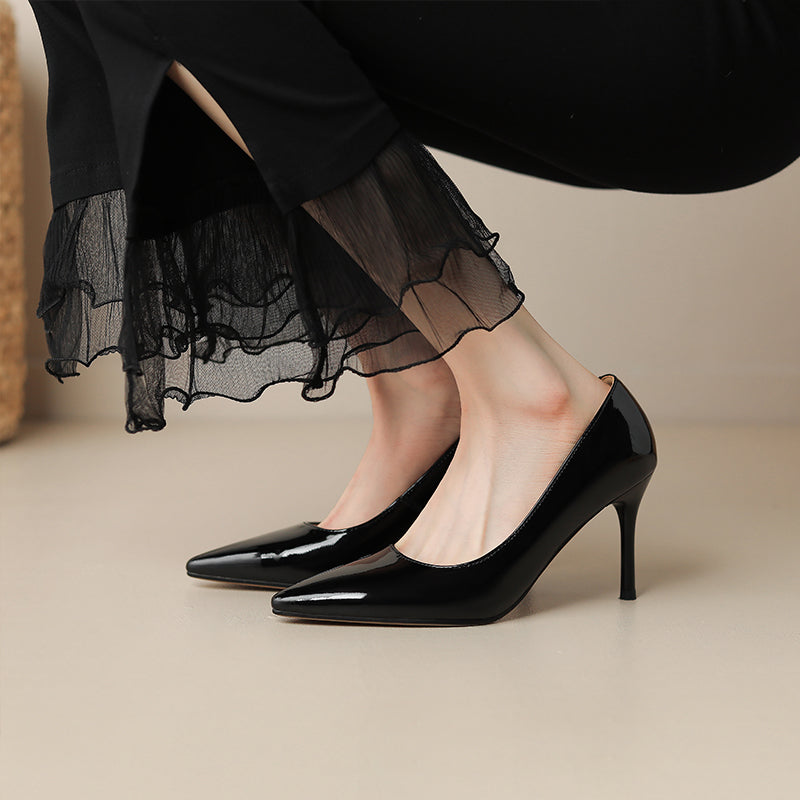 HG125-Elina Leather Works-Women's Genuine Leather Shoes