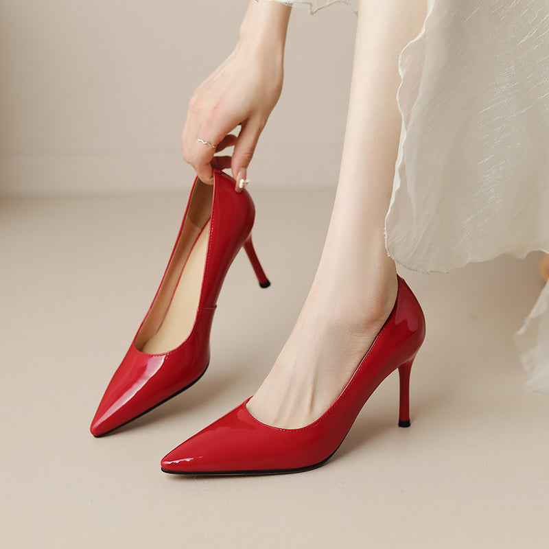 HG125-Elina Leather Works-Women's Genuine Leather Shoes