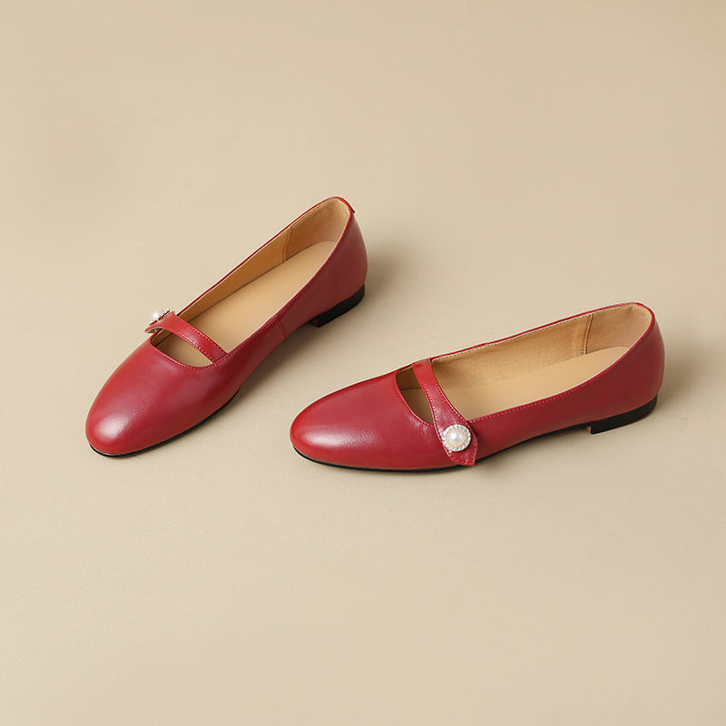 HG153-Elina Leather Works-Women's Genuine Leather Shoes