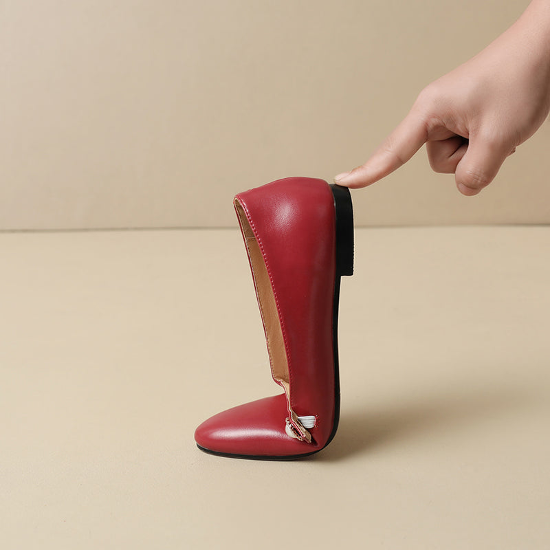HG153-Elina Leather Works-Women's Genuine Leather Shoes