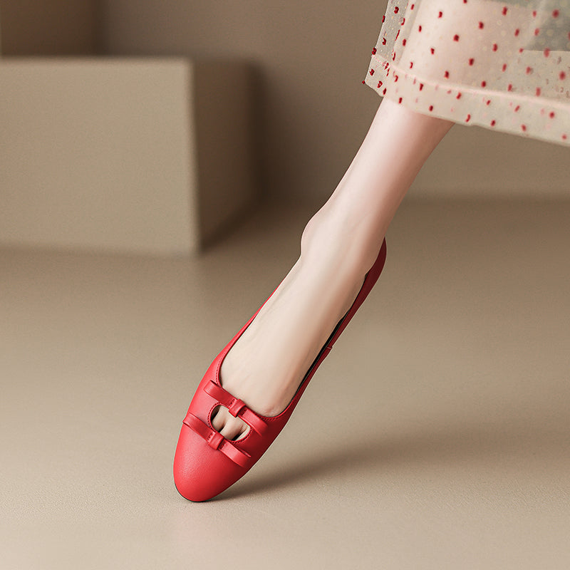 HG152-Elina Leather Works-Women's Genuine Leather Shoes