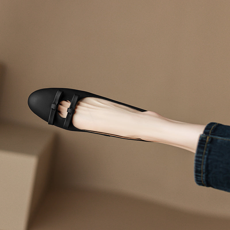 HG152-Elina Leather Works-Women's Genuine Leather Shoes