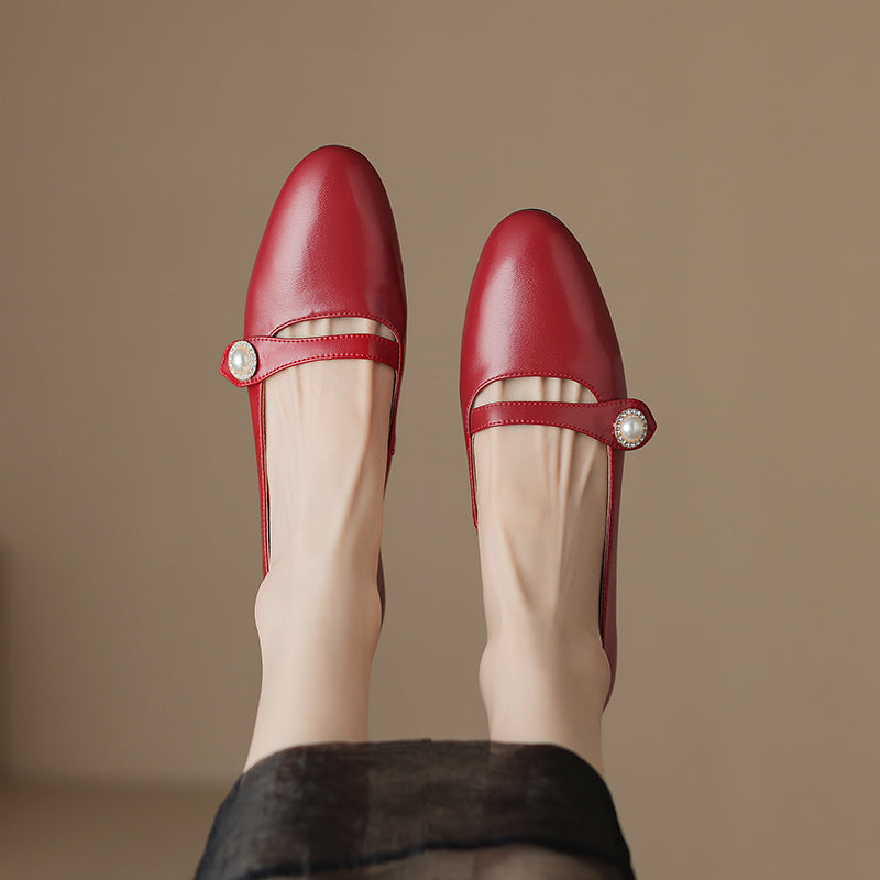 HG153-Elina Leather Works-Women's Genuine Leather Shoes