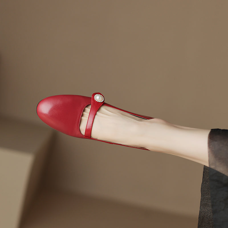 HG153-Elina Leather Works-Women's Genuine Leather Shoes
