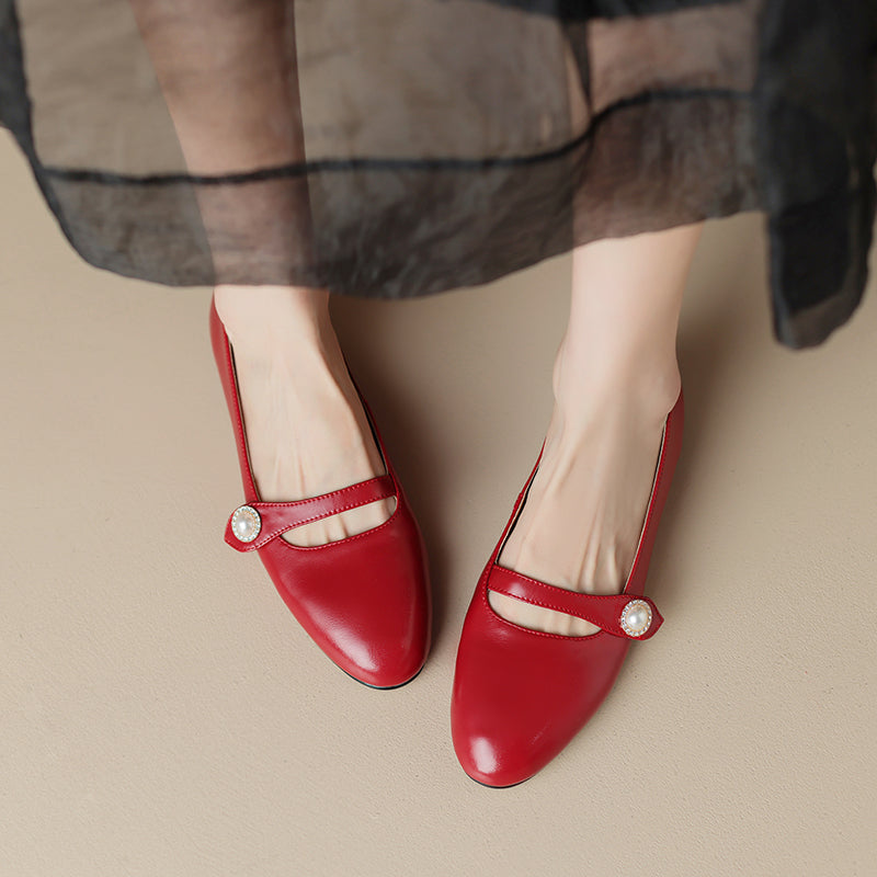 HG153-Elina Leather Works-Women's Genuine Leather Shoes