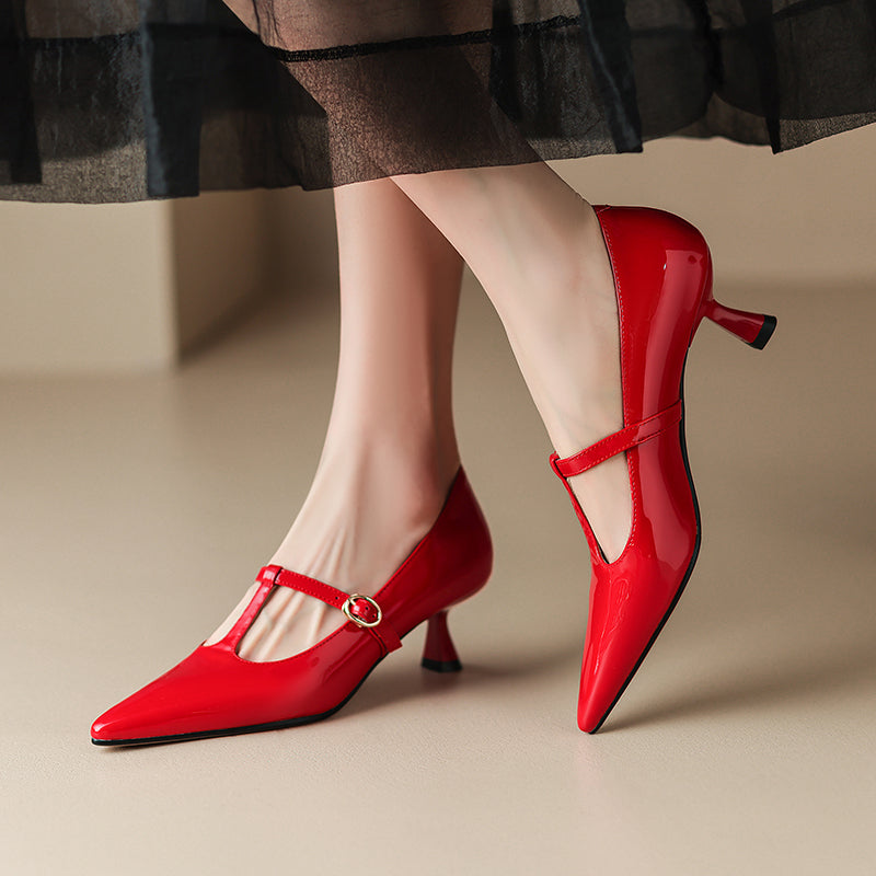 HG139-Elina Leather Works-Women's Genuine Leather Shoes