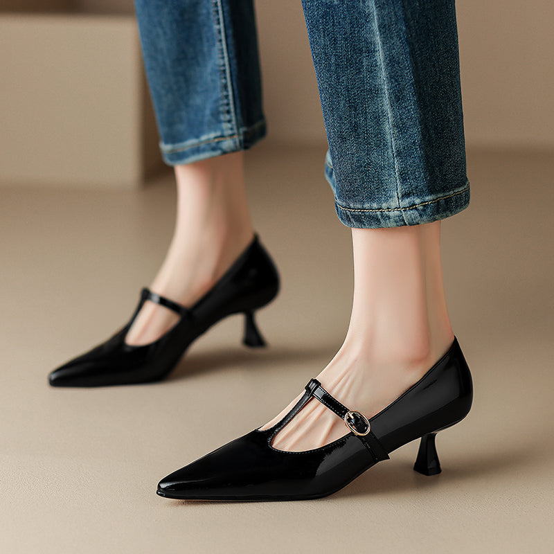 HG139-Elina Leather Works-Women's Genuine Leather Shoes