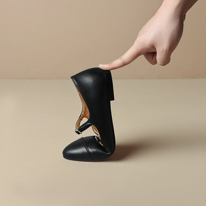 HG155-Elina Leather Works-Women's Genuine Leather Shoes