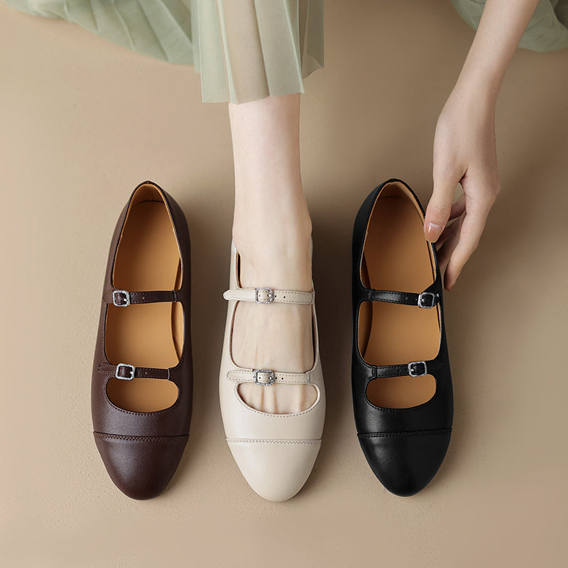 HG155-Elina Leather Works-Women's Genuine Leather Shoes