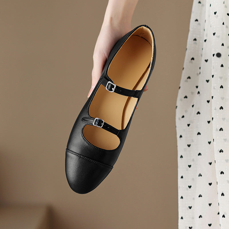 HG155-Elina Leather Works-Women's Genuine Leather Shoes