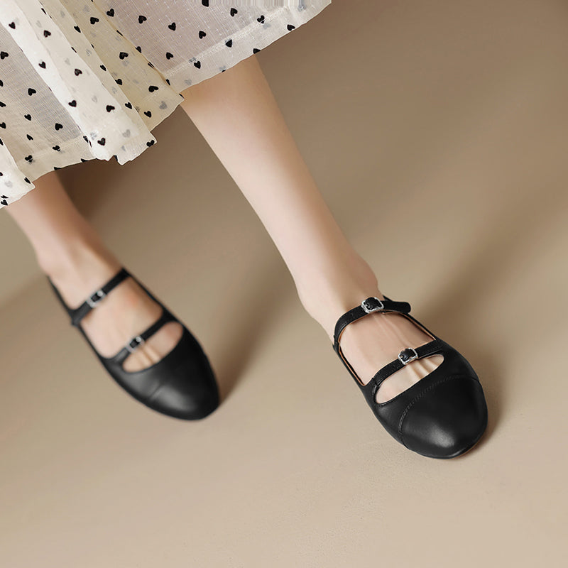 HG155-Elina Leather Works-Women's Genuine Leather Shoes