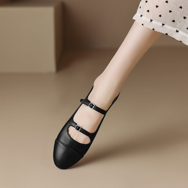 HG155-Elina Leather Works-Women's Genuine Leather Shoes