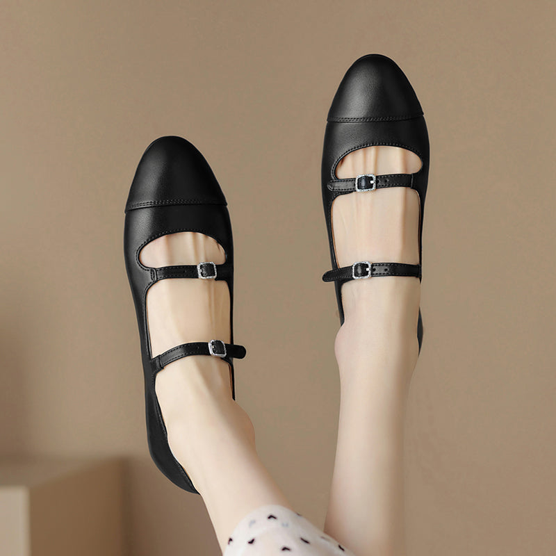 HG155-Elina Leather Works-Women's Genuine Leather Shoes