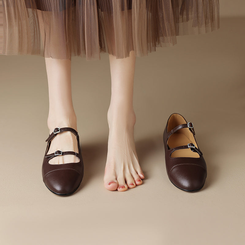 HG155-Elina Leather Works-Women's Genuine Leather Shoes