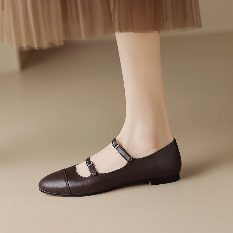 HG155-Elina Leather Works-Women's Genuine Leather Shoes