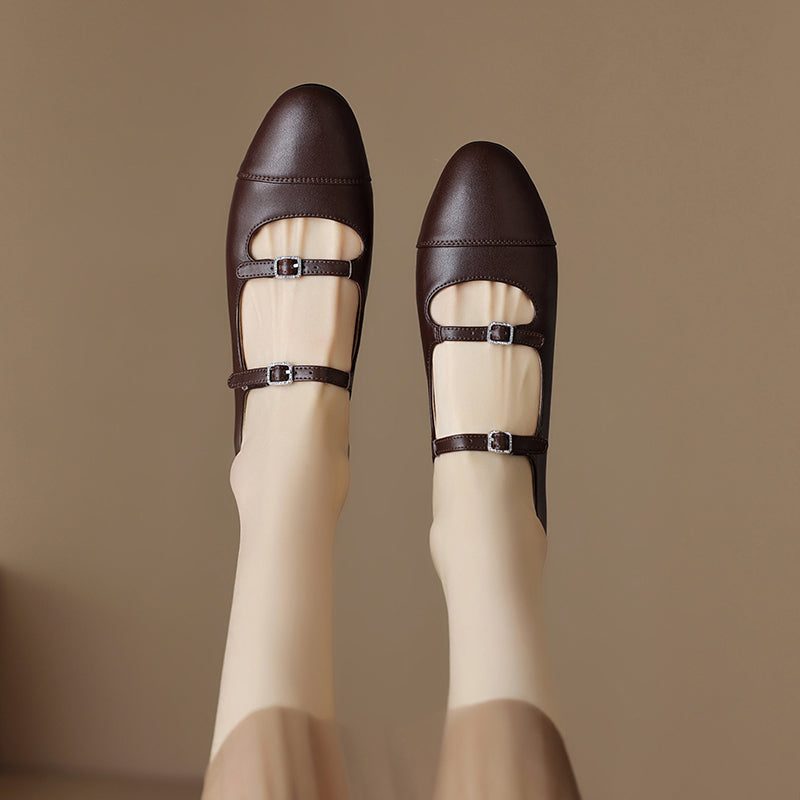 HG155-Elina Leather Works-Women's Genuine Leather Shoes