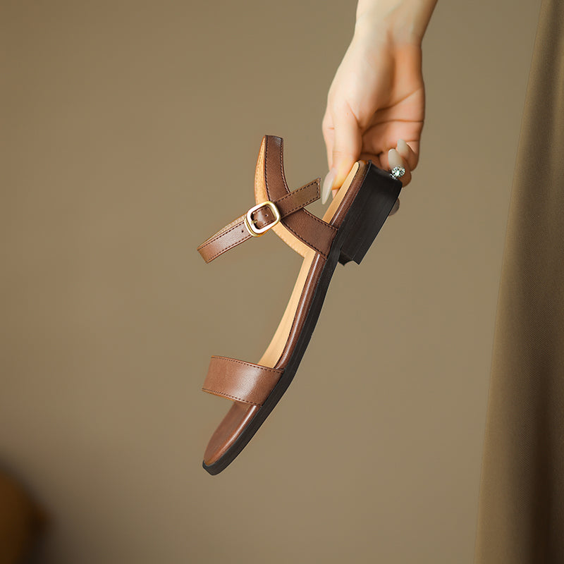 HG159-Elina Leather Works-Women's Genuine Leather Shoes