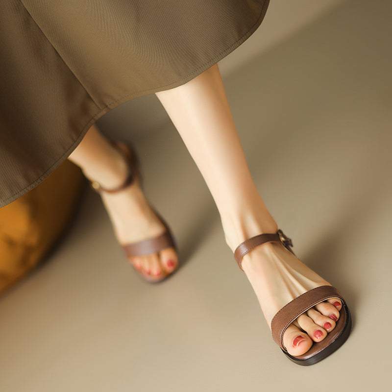 HG159-Elina Leather Works-Women's Genuine Leather Shoes