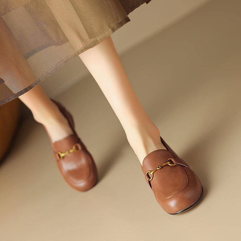 HG161-Elina Leather Works-Women's Genuine Leather Shoes