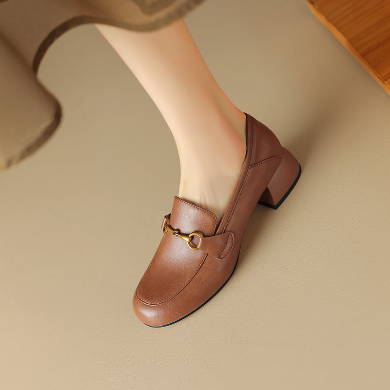 HG161-Elina Leather Works-Women's Genuine Leather Shoes