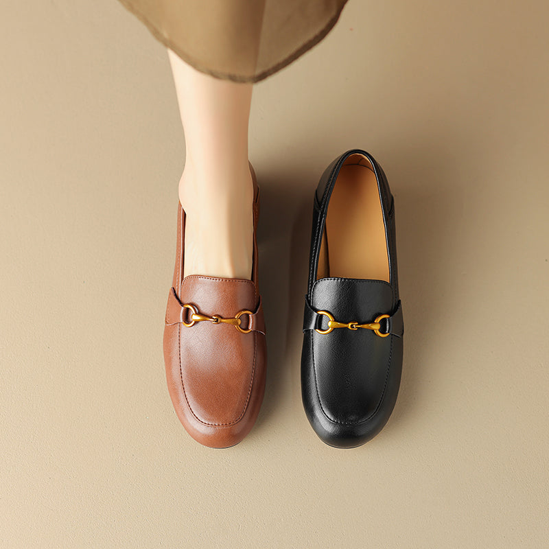 HG161-Elina Leather Works-Women's Genuine Leather Shoes