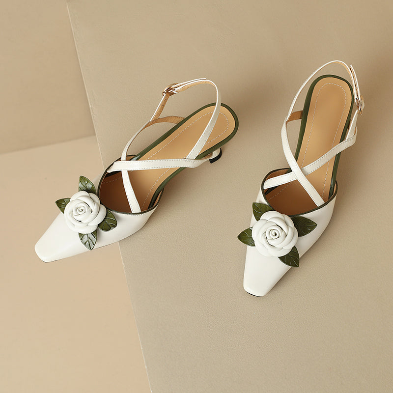 HG150-Elina Leather Works-Women's Genuine Leather Shoes