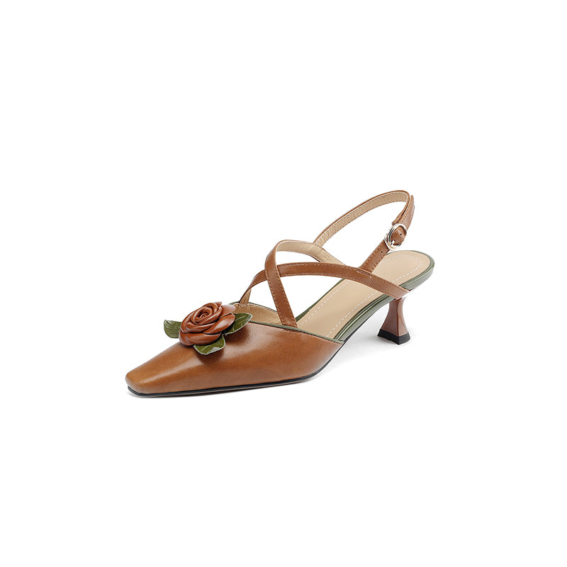 HG150-Elina Leather Works-Women's Genuine Leather Shoes