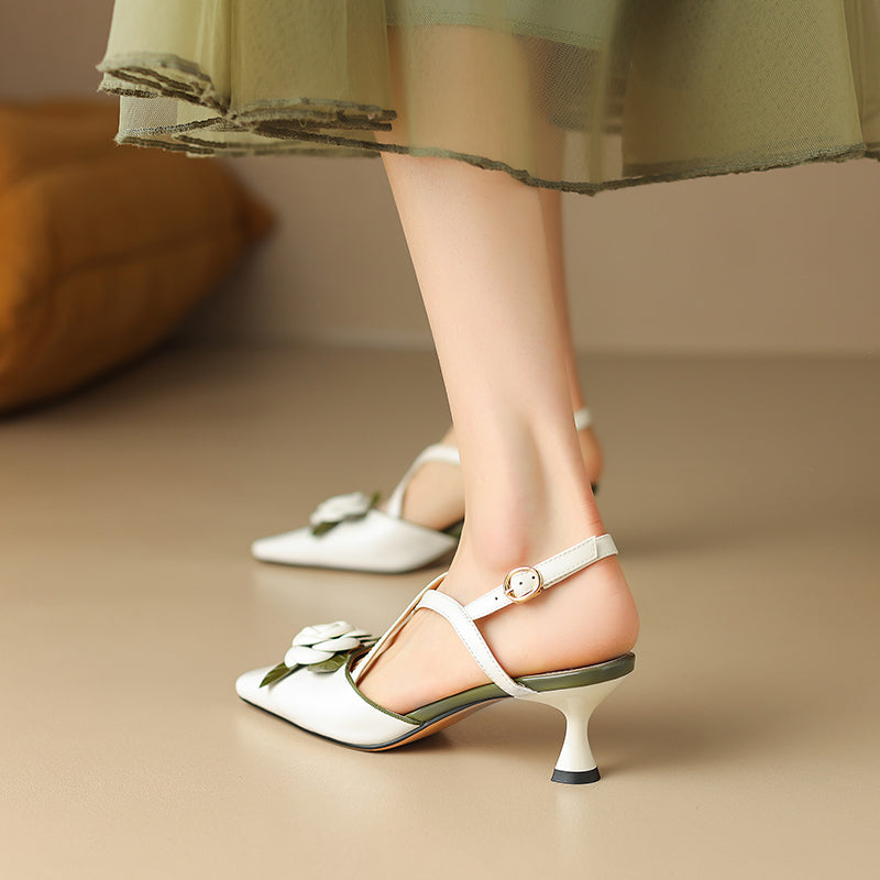 HG150-Elina Leather Works-Women's Genuine Leather Shoes