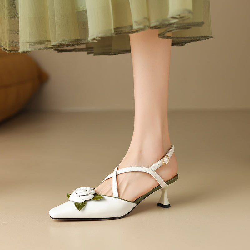HG150-Elina Leather Works-Women's Genuine Leather Shoes