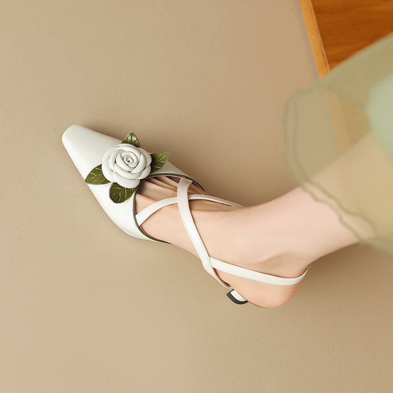 HG150-Elina Leather Works-Women's Genuine Leather Shoes