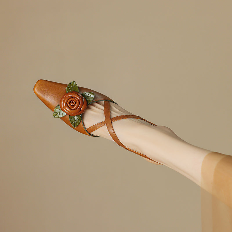 HG150-Elina Leather Works-Women's Genuine Leather Shoes