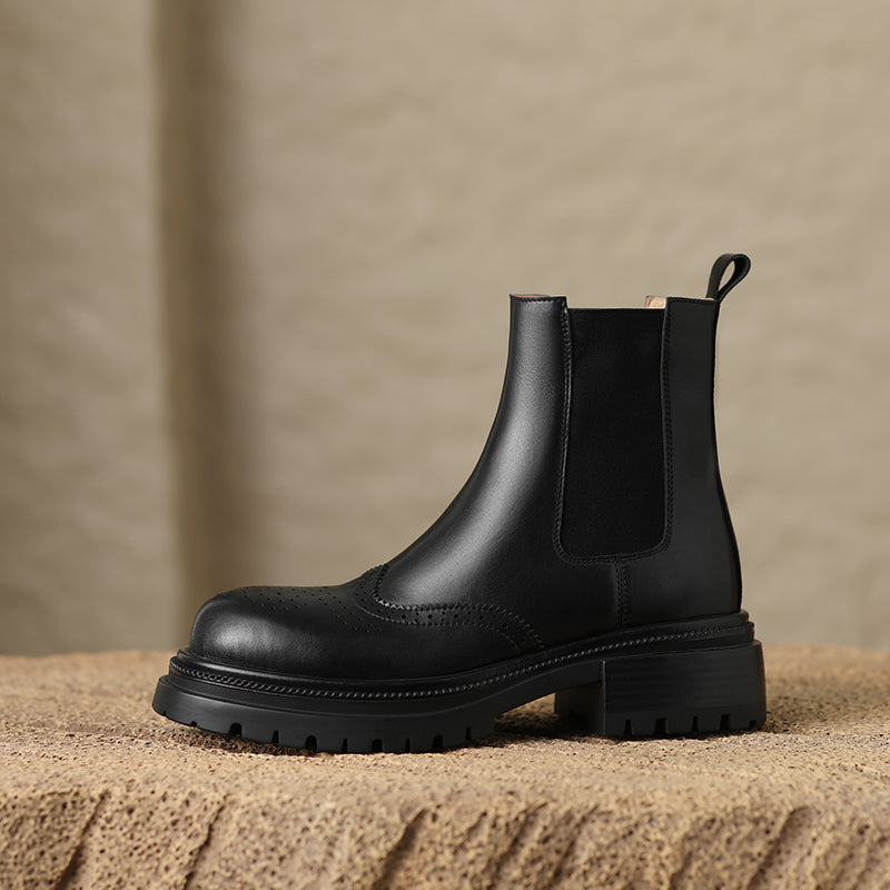 HG163-Elina Leather Works-Women's Genuine Leather Shoes