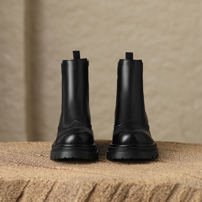 HG163-Elina Leather Works-Women's Genuine Leather Shoes