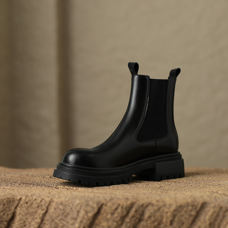 HG162-Elina Leather Works-Women's Genuine Leather Shoes