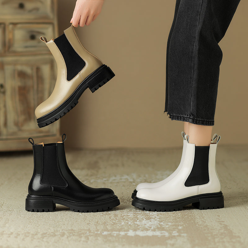 HG162-Elina Leather Works-Women's Genuine Leather Shoes