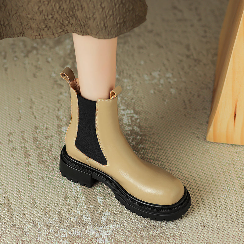 HG162-Elina Leather Works-Women's Genuine Leather Shoes