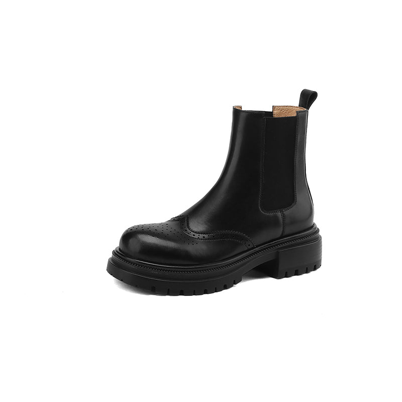 HG163-Elina Leather Works-Women's Genuine Leather Shoes