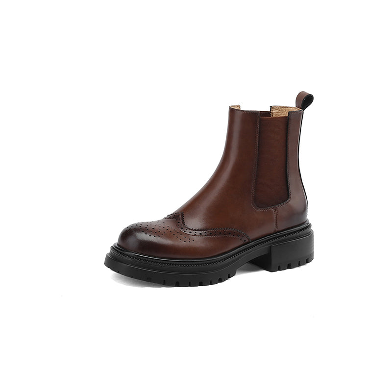 HG163-Elina Leather Works-Women's Genuine Leather Shoes