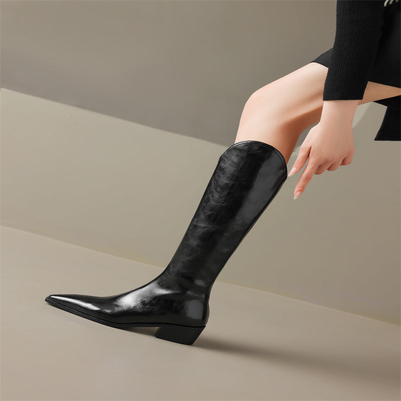 HG166-Elina Leather Works-Women's Genuine Leather Shoes