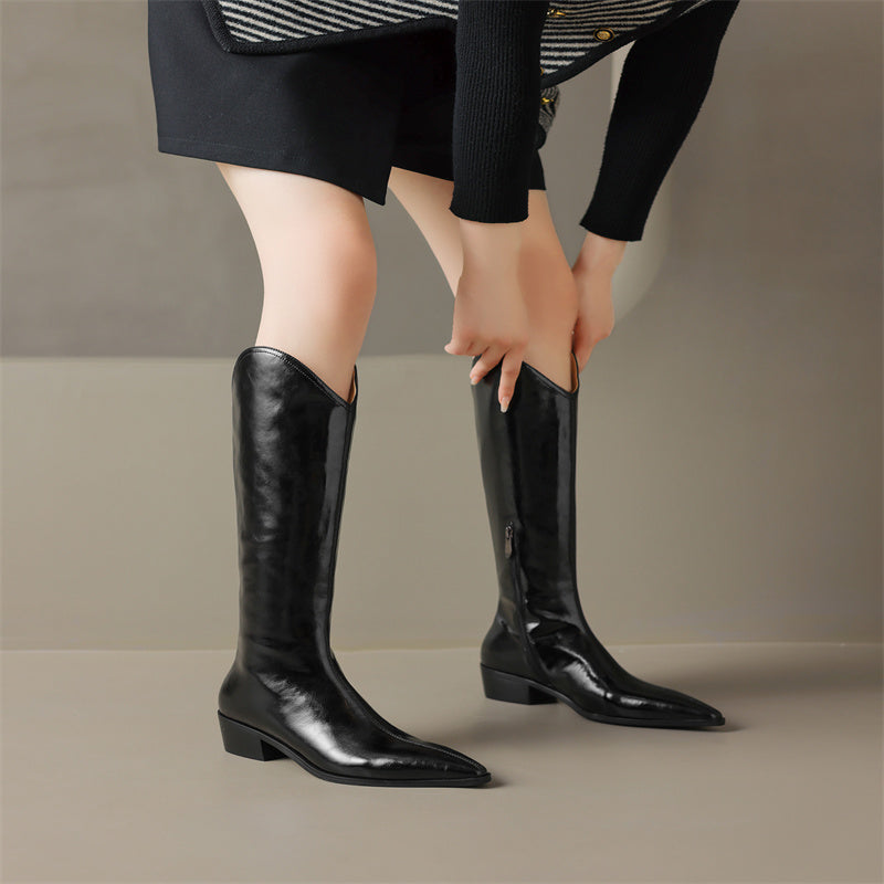 HG166-Elina Leather Works-Women's Genuine Leather Shoes