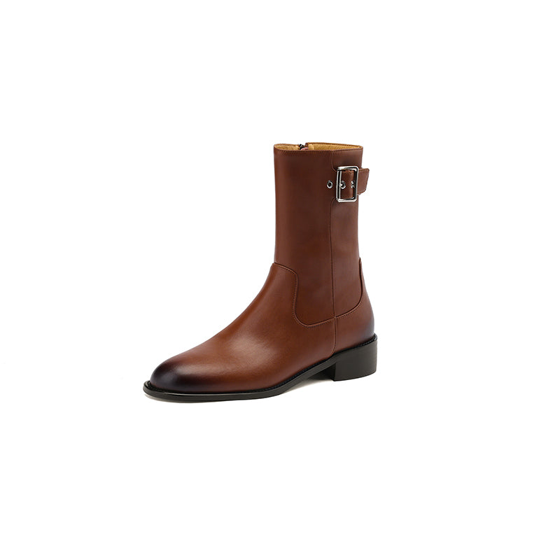 HG167-Elina Leather Works-Women's Genuine Leather Shoes
