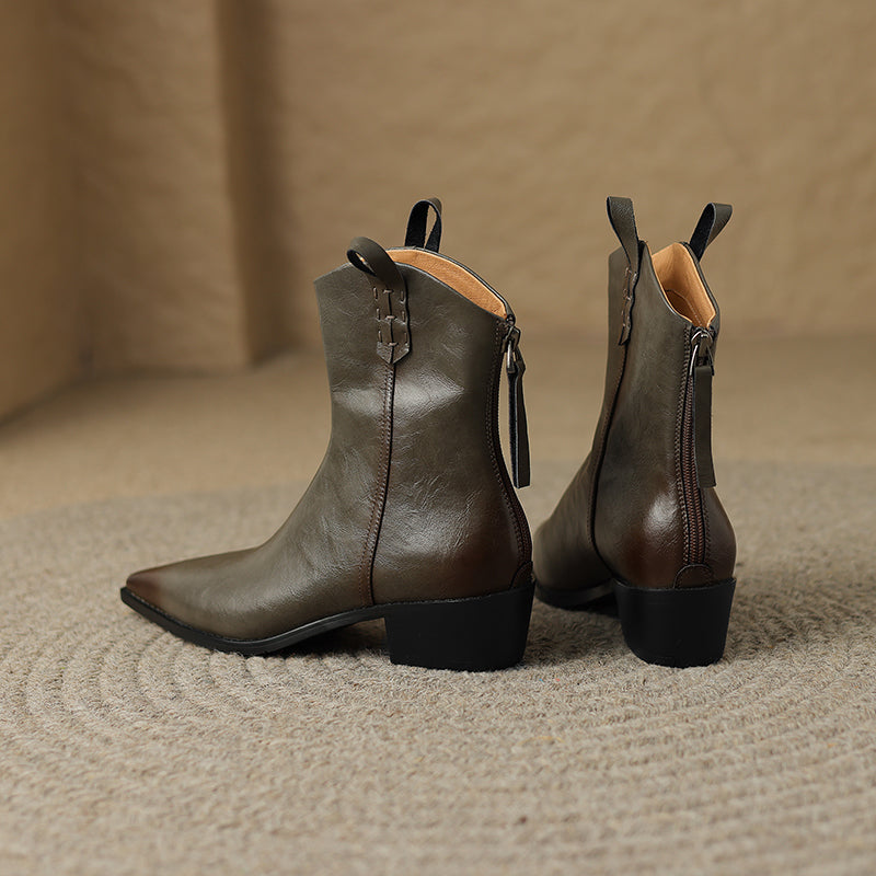 HG165-Elina Leather Works-Women's Genuine Leather Shoes