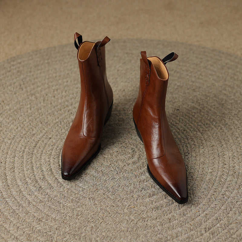 HG165-Elina Leather Works-Women's Genuine Leather Shoes